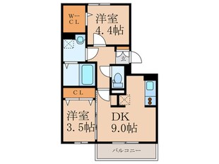 桜橋山荘の物件間取画像